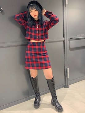 Emiriさん（レディース・153cm）の冬コーディネート