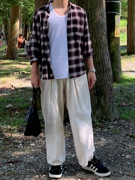 やまみさん（メンズ・167cm）の夏コーディネート