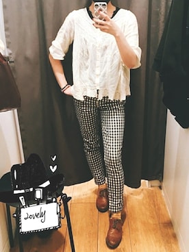 「ECCO」｜🥘Achernarx🦉さん（レディース・161cm）の春コーディネート