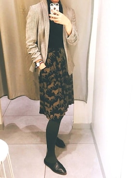 「Ralph Lauren」｜「アイテム（スリッポン）」を使った、🥘Achernarx🦉さん（レディース・161cm）の秋コーディネート