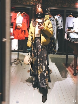 「KANGOL（カンゴール）のアイテム（ジャケット/アウター）」を使った、🥘Achernarx🦉さん（レディース・161cm）の冬コーディネート