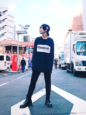 光永さん（レディース・159cm）の冬コーディネート