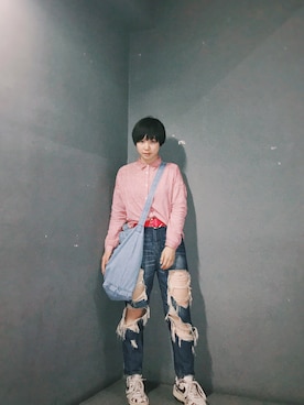 光永さん（レディース・159cm）の夏コーディネート