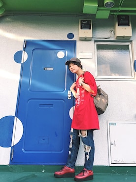 光永さん（レディース・159cm）の秋コーディネート