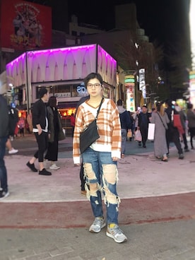 光永さん（レディース・159cm）の春コーディネート