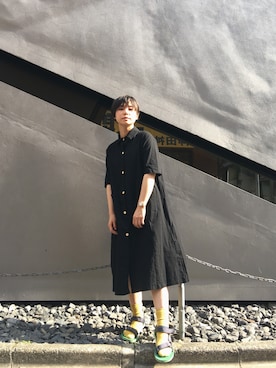 光永さん(レディース・159cm)の夏コーディネート