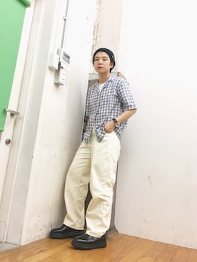 光永さん（レディース・159cm）の夏コーディネート