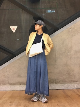 光永さん（レディース・159cm）の秋コーディネート