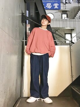 光永さん(レディース・159cm)の冬コーディネート