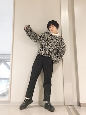 「ISABEL MARANT（イザベルマラン）のアイテム（トップス）」を使った、光永さん（レディース・159cm）の冬コーディネート