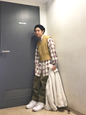 光永さん（レディース・159cm）の春コーディネート
