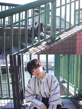 「neverlamp（ネバーランプ）のアイテム」を使った、光永さん（レディース・159cm）の秋コーディネート