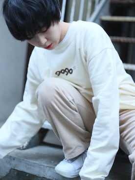 光永さん（レディース・159cm）の冬コーディネート