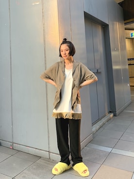 光永さん（レディース・159cm）の夏コーディネート