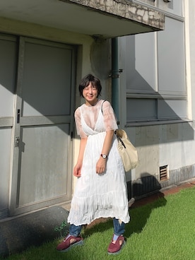 光永さん（レディース・159cm）の秋コーディネート