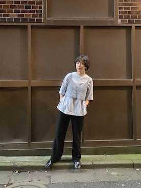 光永さん（レディース・159cm）の秋コーディネート