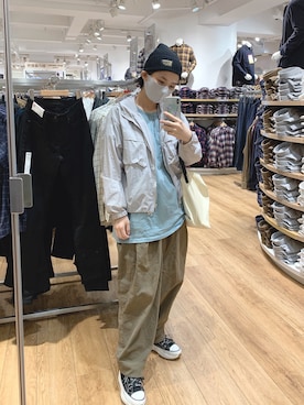 光永さん(レディース・159cm)の秋コーディネート