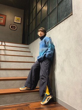 「MINELAL（ミネラル）のアイテム」を使った、光永さん（レディース・159cm）の春コーディネート