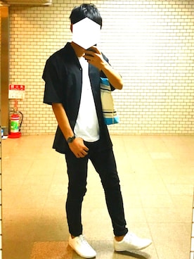 「WILL（ウィル）のアイテム（バッグ）」を使った、muroさん（メンズ・172cm）の夏コーディネート