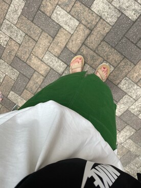 「NIKE(ナイキ)のアイテム(ショルダーバッグ)」を使った、marrrinさん(レディース・153cm)の夏コーディネート