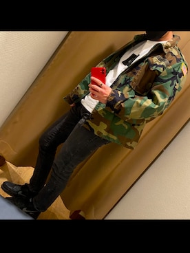 「JAM（ジャム）のアイテム」を使った、おりっちさん（メンズ・175cm）の春コーディネート
