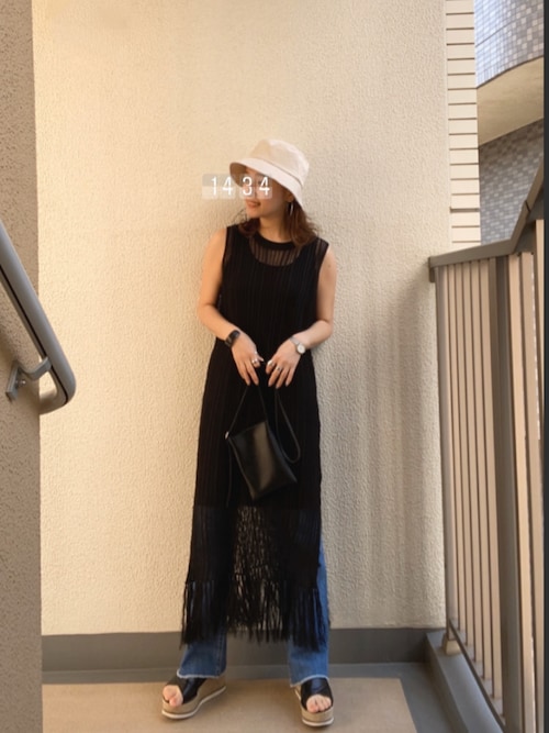 こんさん Jeanasisのワンピースを使ったコーディネート Wear