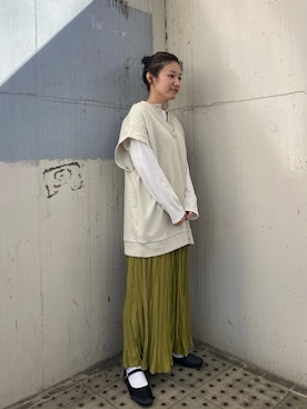「アイテム（その他シューズ）」を使った、こんさんさん（レディース・155cm）の冬コーディネート