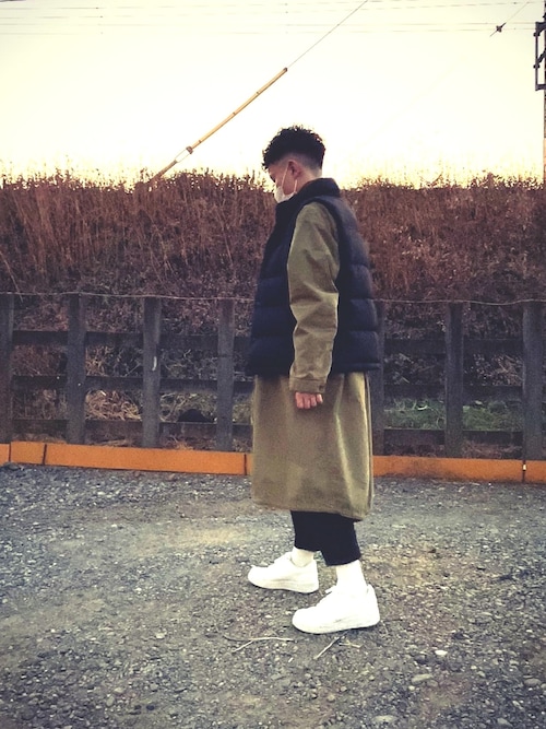 GLOBAL WORK 【軽量保温】サーモライトモッズコート SALE／77%OFF(M)サーモライトモッズコート GLOBAL WORK