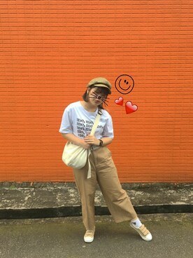 「Keelung」｜楊さん（レディース・157cm）の春コーディネート