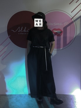 「VII&CO（VII&CO）のアイテム（その他シューズ）」を使った、楊さん（レディース・157cm）の夏コーディネート