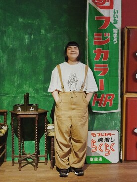 「LESS（レス）のアイテム」を使った、楊さん（レディース・157cm）の冬コーディネート