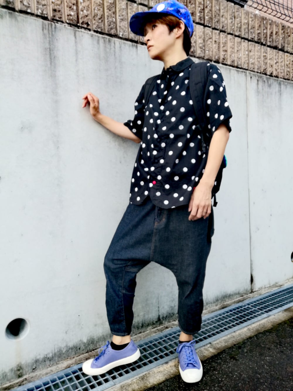 フラボア　FRAPBOIS サルエルパンツ　1 セール】ライトデニム サルエルパンツ（その他パンツ