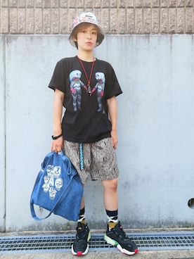 すいさん(レディース・154cm)の夏コーディネート