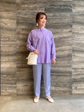 山崎　亜也里さん（レディース・165cm）の冬コーディネート