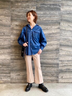 山崎 亜也里さん(レディース・165cm)の秋コーディネート