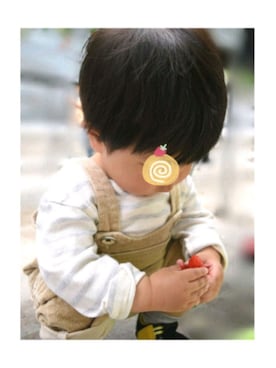 「1歳3ヶ月」｜「アイテム（オールインワン・サロペット）」を使った、いおまるさん（キッズ・80cm）の春コーディネート