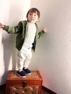 coha-chan2さん（キッズ・80cm）の冬コーディネート