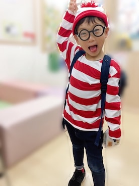 「ウォーリー」｜coha-chan2さん（キッズ・110cm）の秋コーディネート
