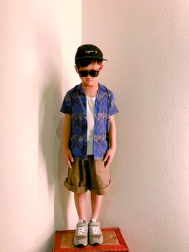 coha-chan2さん（キッズ・110cm）の夏コーディネート