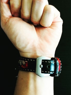 「着物」｜「アイテム（腕時計）」を使った、47Ronin Watch Strapsさん（メンズ・177cm）の夏コーディネート