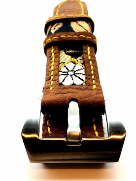 「着物生地」｜47Ronin Watch Strapsさん（メンズ・177cm）の秋コーディネート