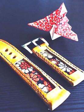 「時計ベルト」｜47Ronin Watch Strapsさん（メンズ・177cm）の秋コーディネート