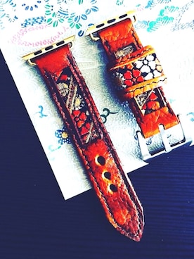 「着物生地」｜47Ronin Watch Strapsさん（メンズ・177cm）の秋コーディネート