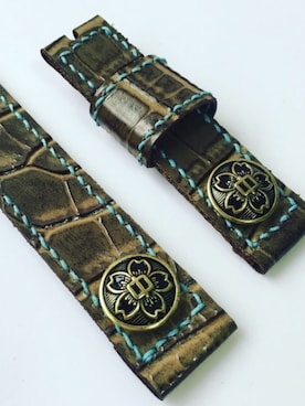 「時計ベルト」｜47Ronin Watch Strapsさん（メンズ・177cm）の秋コーディネート