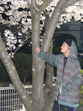 「SASQUATCHfabrix.（サスクワァッチファブリックス）のアイテム」を使った、達也さん（メンズ・176cm・20代）の春コーディネート