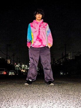 「アイテム（スリッポン）」を使った、達也さん（メンズ・176cm・20代）の春コーディネート