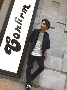 コンファーム 成田さん（メンズ・161cm）の夏コーディネート