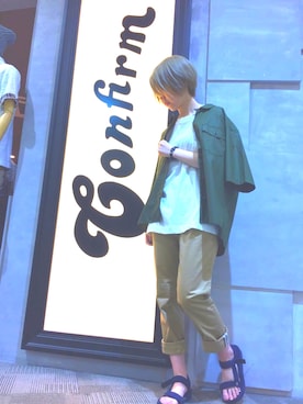 コンファーム 成田さん（レディース・159cm）の夏コーディネート