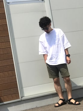 ねつなおやさん（メンズ・172cm）の夏コーディネート