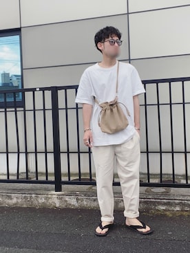 ねつなおやさん（メンズ・172cm）の夏コーディネート